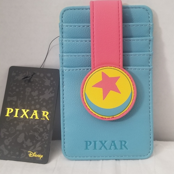 Loungefly Pixar Ball Cardholder - Picture 1 of 10